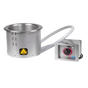 139-700RW2081 Halo Heat® 7 qt Drop In Soup Warmer w/ Thermostatic Controls, 208-240v/1ph