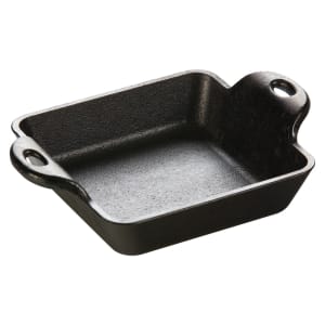261-HMSS Square Mini Server w/ Handles, 10 oz, Cast Iron