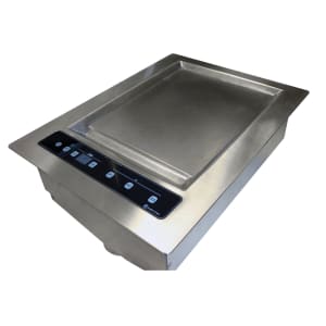 569-DGIC3000 11 3/4" Drop In Griddle w/ Steel Plate, 208 240v/1ph