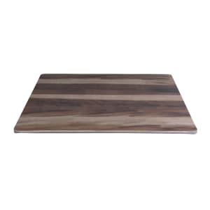 701-M10HW 10" Square Fo Bwa Meta Riser - Melamine, Faux Hickory Wood