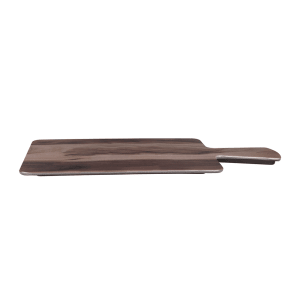 701-M127RCHW Rectangular Serving Board - 12" x 7", Melamine, Faux Hickory