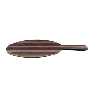 701-M12RWHW 12" Round Fo Bwa Serving Board - Melamine, Faux Hickory