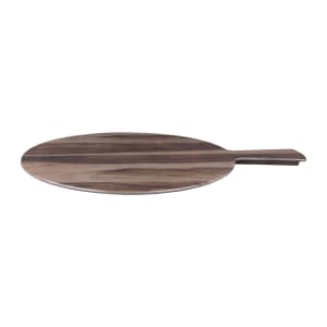 701-M15RWHW 15" Round Fo Bwa Serving Board - Melamine, Faux Hickory