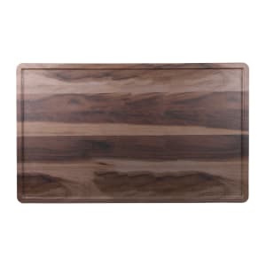 701-M2012RCFPHW Rectangular Fo Bwa Serving Board - 20" x 12", Melamine, Faux Hickory