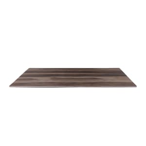 701-M2415HW Rectangular Fo Bwa Meta Riser - 24" x 15", Melamine, Faux Hickory