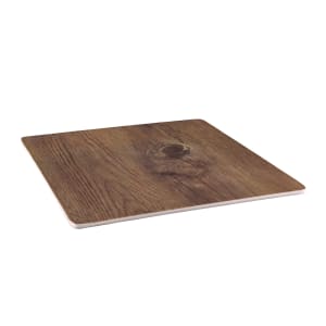 701-M10WN 10" Square Fo Bwa Meta Riser - Melamine, Faux Walnut