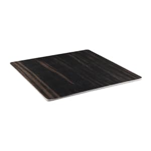 701-M10ZW 10" Square Fo Bwa Meta Riser - Melamine, Faux Zebra