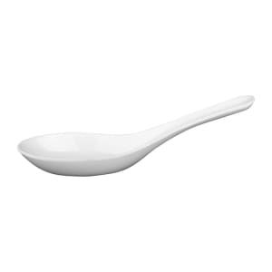 701-151RTW 5 5/8" Melamine Soup Spoon, White