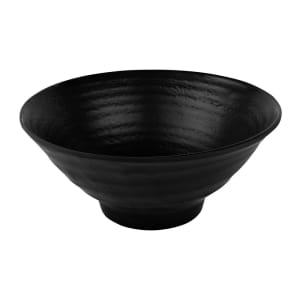 701-JW1006B 20 oz Round Melamine Bowl, Black