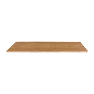 701-M1020BB Rectangular Fo Bwa Meta Riser - 20" x 10", Melamine, Faux Bamboo