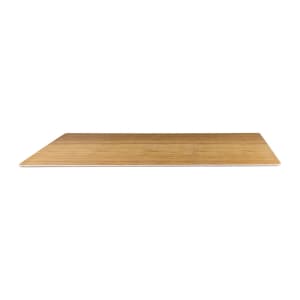701-M2415BB Rectangular Fo Bwa Meta Riser - 24" x 15", Melamine, Faux Bambo