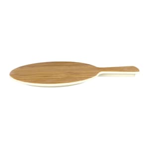 701-M9RWBB 9" Round Fo Bwa Serving Board - Melamine, Faux Bamboo