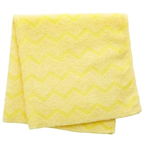 007-FGQ61000YL00 16" Square Hygen Bathroom Cloth - Microfiber, Yellow