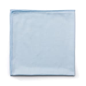 007-FGQ63000BL00 16" Square Hygen Glass Cloth - Microfiber, Blue