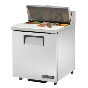 True TSSU-27-08-HC ADA 27&quot; TSSU Series Sandwich/Salad Prep Table w/ Refrigerated Base, 115v
