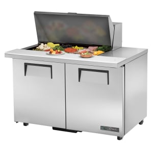 598-TSSU4815MBADA 48" TSSU Series Mega Top Sandwich/Salad Prep Table w/ Refrigerated Base, 115v