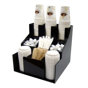 080-CLSO3T Cup & Lid Organizer, (9) Compartment, All Cup Types