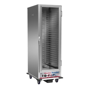 145-NHPL1825UN Full Height Non Insulated Mobile Heated Cabinet w/ (28) Pan Capacity, 120v
