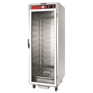 207-VP18 Full Height Non-Insulated Mobile Heated Cabinet w/ (18) Pan Capacity, 120v