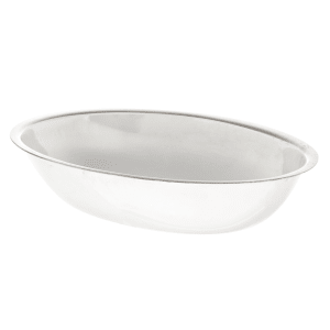 166-D405 2 1/2 oz Oval Sauce Cup - Stainless