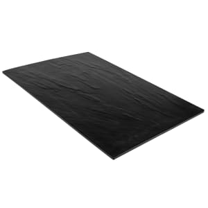 166-FSLT21 21 5/8" x 13" Rectangular EndurancePlatter - Melamine , Faux Slate