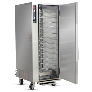 219-MT182618120 Full Height Insulated Mobile Heated Cabinet w/ (12) Pan Capacity, 120v