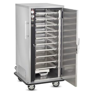 219-TS182615120 Full Height Insulated Mobile Heated Cabinet w/ (10) Pan Capacity, 120v
