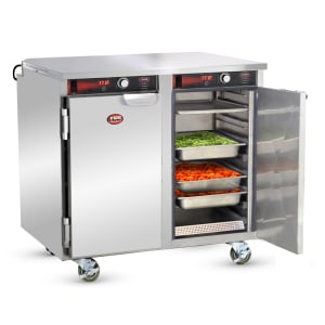 219-HLC16120 Undercounter Insulated Mobile Heated Cabinet w/ (16) Pan Capacity, 120v