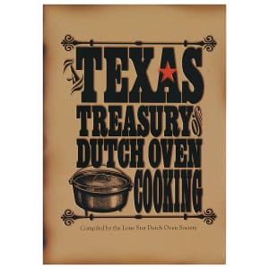 261-CBTT Texas Treasury of Dutch Oven Cooking Cookbook w/ 234 Pages