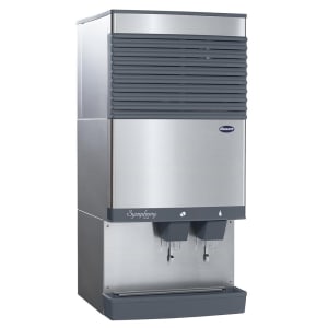608-110CT425AL 425 lb Countertop Nugget Ice & Water Dispenser - 90 lb Storage, Cup Fill, 115v