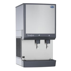 608-25CI425AL 425 lb Countertop Nugget Ice & Water Dispenser - 25 lb Storage, Cup Fill, 115v