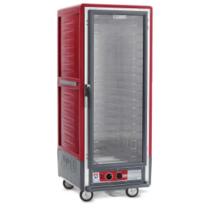 001-C539HFC4 Full Height Insulated Mobile Heated Cabinet w/ (18) Pan Capacity, 120v