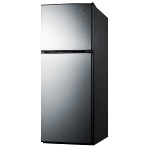 162-CP972SS 7.1 cu ft Compact Refrigerator & Freezer w/ Solid Doors - Stainless, 115v