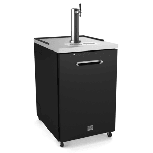 260-KCHBBDIDIT 24" Draft Beer System w/ (1) Keg Capacity - (1) Column, Black, 115v