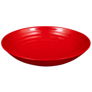 284-ML75RSP 4 qt Round Melamine Serving Bowl, Red