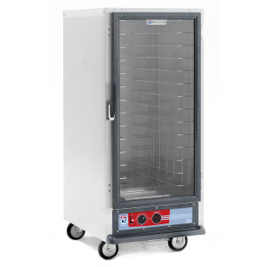 001-C517HFC4 3/4 Height Non-Insulated Mobile Heated Cabinet w/ (14) Pan Capacity, 120v