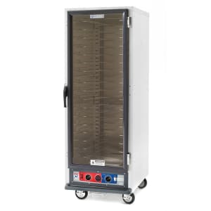 001-C519CFCU Full Height Non-Insulated Mobile Heated Cabinet w/ (18) Pan Capacity, 120v