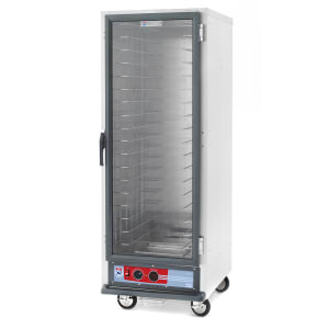 001-C519HFC4 Full Height Non-Insulated Mobile Heated Cabinet w/ (18) Pan Capacity, 120v