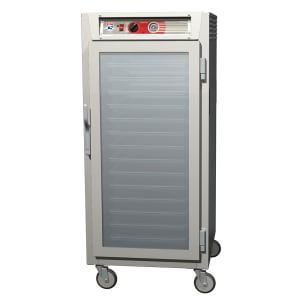 001-C567SFCU 3/4 Height Insulated Mobile Heated Cabinet w/ (13) Pan Capacity, 120v