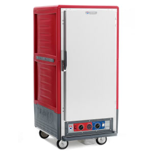 001-C537CFS4 3/4 Height Insulated Mobile Heated Cabinet w/ (14) Pan Capacity, 120v