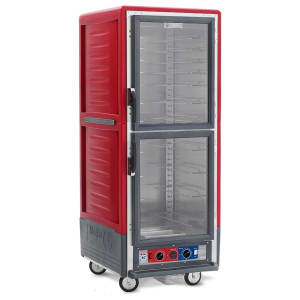 001-C539CDCU Full Height Insulated Mobile Heated Cabinet w/ (17) Pan Capacity, 120v
