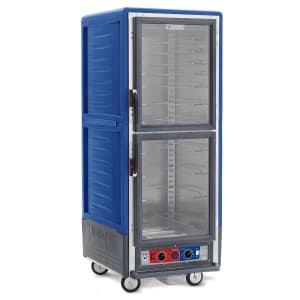 001-C539CDCUBU Full Height Insulated Mobile Heated Cabinet w/ (17) Pan Capacity, 120v