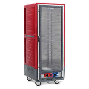 001-C539CFCU Full Height Insulated Mobile Heated Cabinet w/ (18) Pan Capacity, 120v