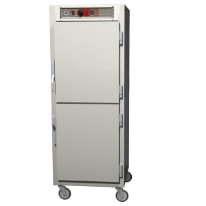 001-C569LSDSLPDC Full Height Insulated Mobile Heated Cabinet w/ (34) Pan Capacity, 120v