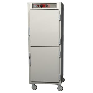 001-C569SDSL Full Height Insulated Mobile Heated Cabinet w/ (34) Pan Capacity, 120v
