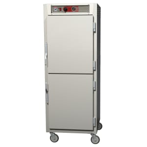 001-C569SDSLPDC Full Height Insulated Mobile Heated Cabinet w/ (34) Pan Capacity, 120v