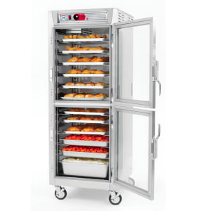 001-C589SDCUPDS Full Height Insulated Mobile Heated Cabinet w/ (17) Pan Capacity, 120v