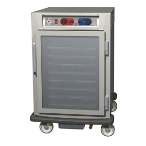 001-C595SFCUPFS 1/2 Height Insulated Mobile Heated Cabinet w/ (8) Pan Capacity, 120v
