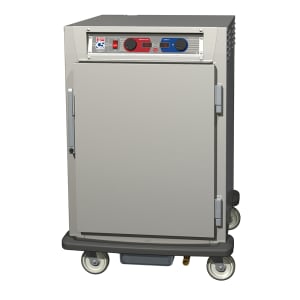 001-C595SFSL 1/2 Height Insulated Mobile Heated Cabinet w/ (17) Pan Capacity, 120v