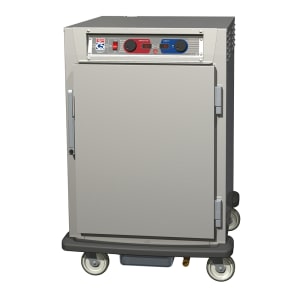 001-C595SFSLPFC 1/2 Height Insulated Mobile Heated Cabinet w/ (17) Pan Capacity, 120v